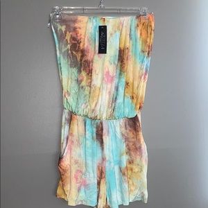 Brand new Ariella tiedye romper size L